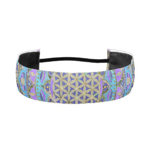 Flower Of Life - Mandala India Style 2 Athletic Headband