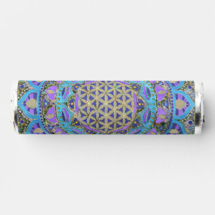 Flower Of Life - Mandala India Style 2 Breath Savers® Mints