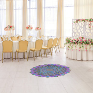 Flower Of Life - Mandala India Style 2 Floor Decals