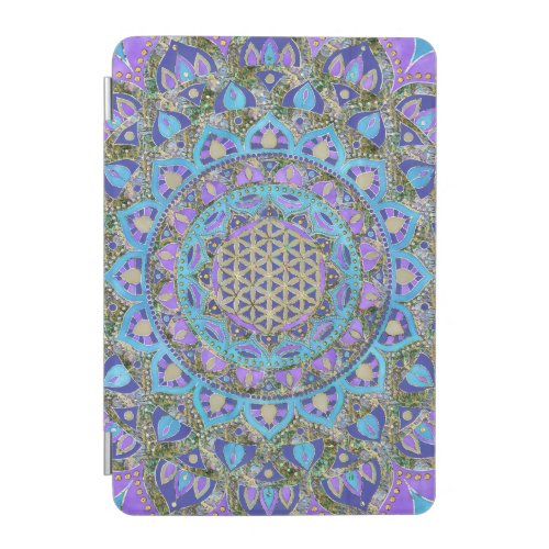 Flower Of Life _ Mandala India Style 2 iPad Mini Cover