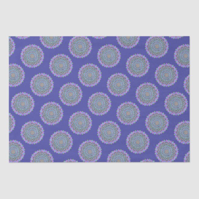 Flower Of Life - Mandala India Style 2 Tissue Paper (Front)