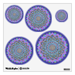 Flower Of Life - Mandala India Style 2 Wall Decal