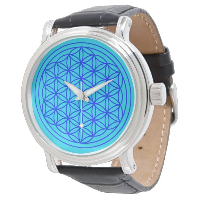 Flower of Life Mandala Watch (Angled)