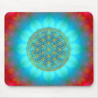Flower of Life Motive 11 Mouse Pad