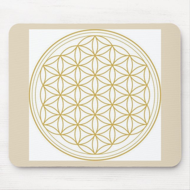 Flower Of Life Mouse Pad (Front)