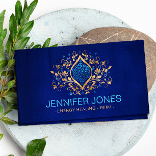 Flower of life ornament  business card