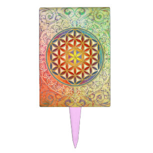 Flower of Life - Ornament I Cake Topper