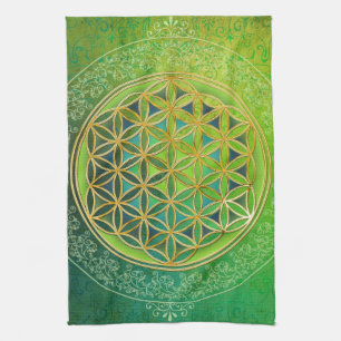 Flower of Life - Ornament II Kitchen Towel