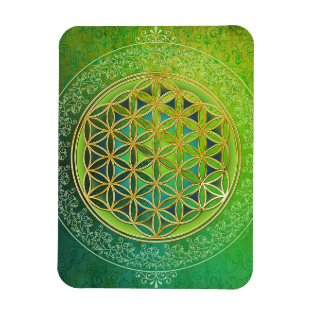 Flower of Life - Ornament II Magnet (Vertical)