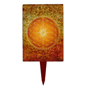 Flower of Life - Ornament III Cake Topper