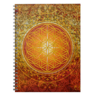 Flower of Life - Ornament III Notebook