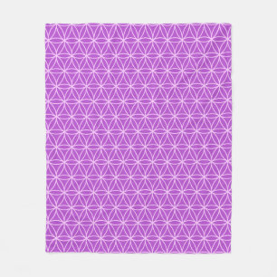 Flower of Life Pattern Fleece Blanket