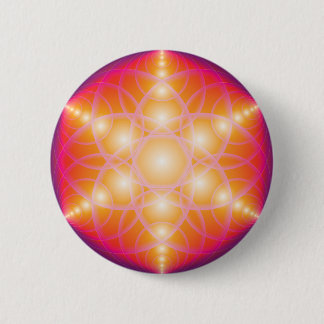 Flower Of Life Pinback Button