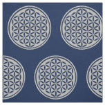 Flower of Life - punched silver + your ideas Fabric