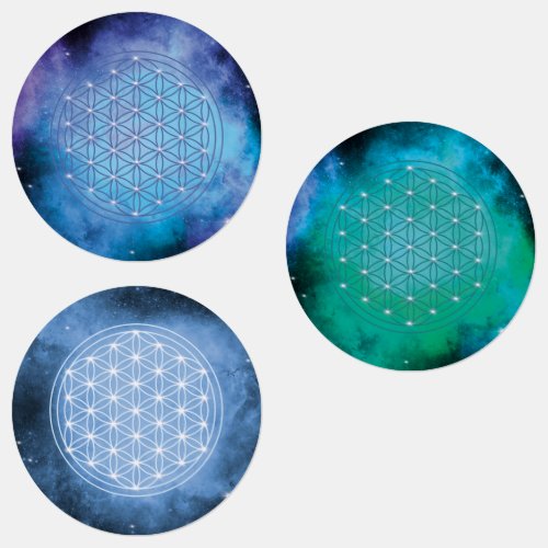  flower of life sacred geometricmandala labels