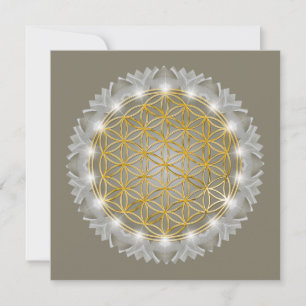 FLOWER OF LIFE - Sacred Geometrie Light 1
