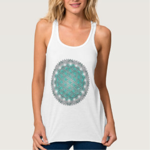 FLOWER OF LIFE - Sacred Geometrie Light 2 Tank Top