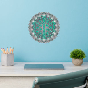 FLOWER OF LIFE - Sacred Geometrie Light 2 Wall Decal