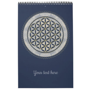 FLOWER OF LIFE - Sacred Geometrie Symbol Art 1 Calendar