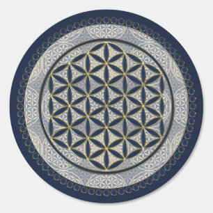FLOWER OF LIFE - Sacred Geometrie Symbol Art 1 Sign