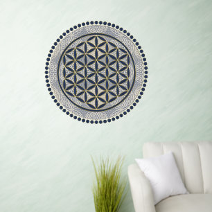 FLOWER OF LIFE - Sacred Geometrie Symbol Art 1 Wall Decal