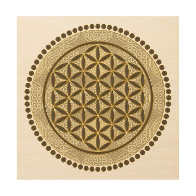 FLOWER OF LIFE - Sacred Geometrie Symbol Art 2 (Front)