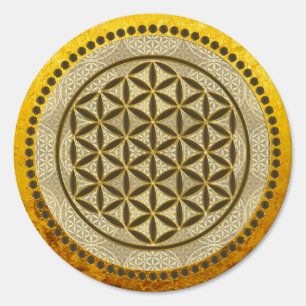 FLOWER OF LIFE - Sacred Geometrie Symbol Art 2 Sign