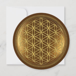 FLOWER OF LIFE - Sacred Geometry Medaillon 1