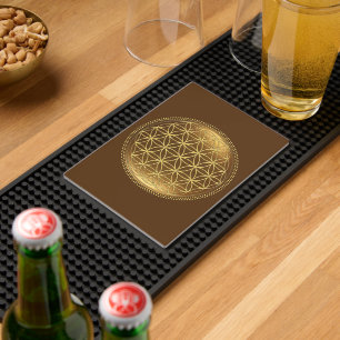 FLOWER OF LIFE - Sacred Geometry Medaillon 1 Bar Mat