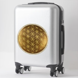 FLOWER OF LIFE - Sacred Geometry Medaillon 1 Sticker
