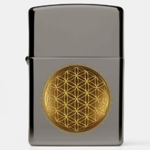 FLOWER OF LIFE - Sacred Geometry Medaillon 1 Zippo Lighter