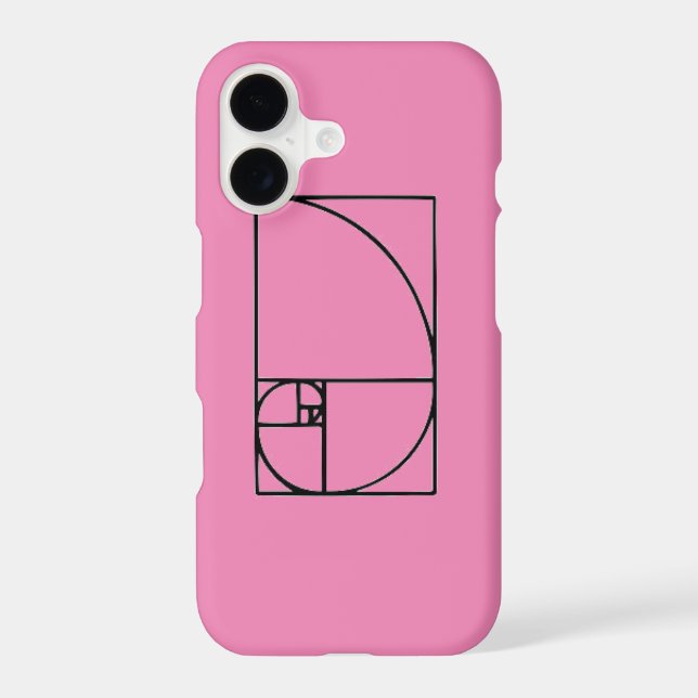 Flower of life sacred geometry phi iphone case (Back)