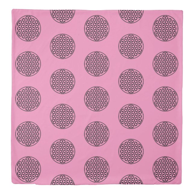 FLOWER OF LIFE - Sacred Geometry Symbol full 1 Duvet Cover (Front)