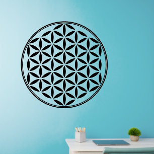 FLOWER OF LIFE - Sacred Geometry Symbol full 1 Wall Decal