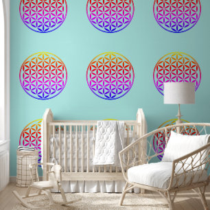 FLOWER OF LIFE - Sacred Geometry Symbol full 1a Wallpaper