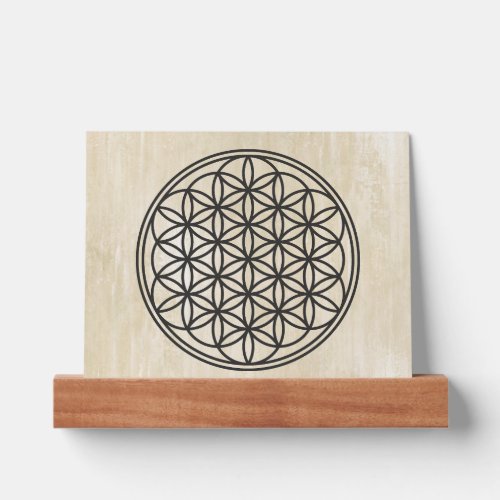 FLOWER OF LIFE _ Sacred Geometry Symbol outline 1 Picture Ledge