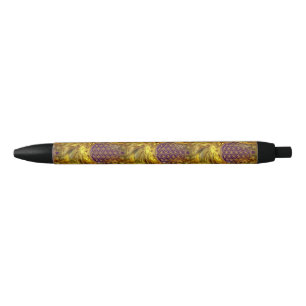 Flower Of Life - seamless pattern - gold shine Pen