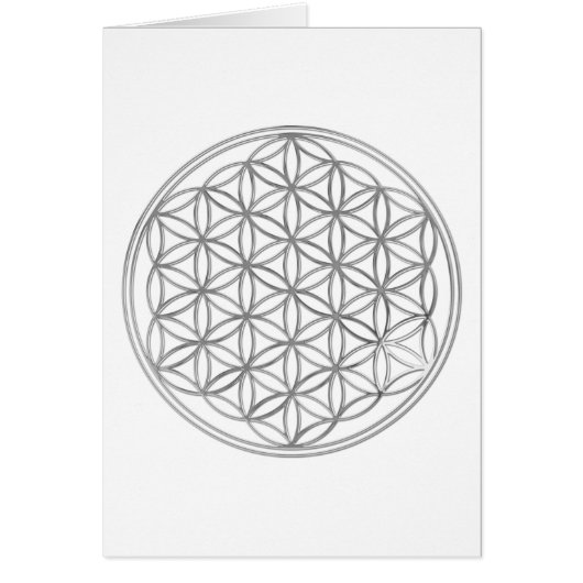 Flower Of Life | silver (Front)