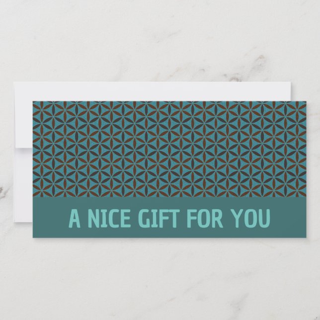 FLOWER OF LIFE - stamp pattern 2 (Front)