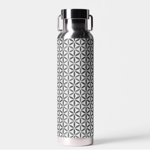 FLOWER OF LIFE - stamp pattern 5 Water Bottle