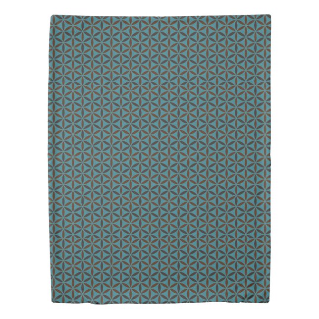 Flower of Life - stamp pattern - HG 2 Duvet Cover (Front)
