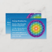 Flower of Life Starry Sky Business Card (Front/Back)