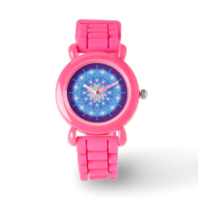 Flower of Life - Stars Mandala Watch (Front)