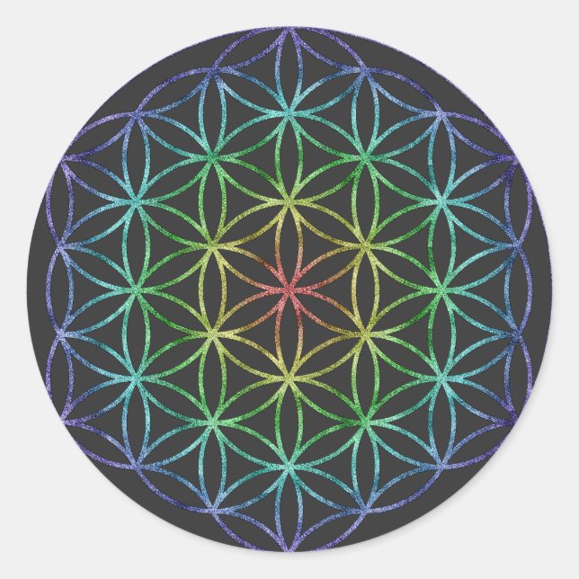Flower of Life Sticker (Front)