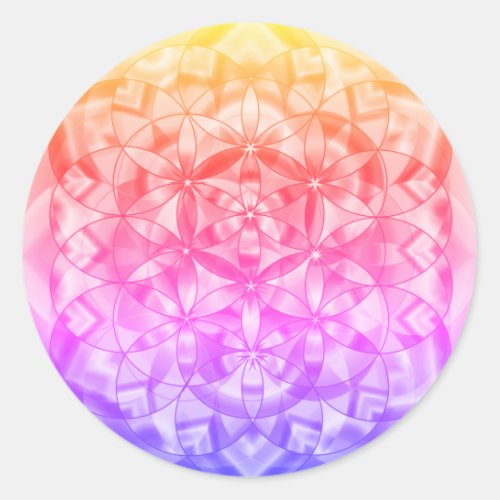 Flower of Life stickers