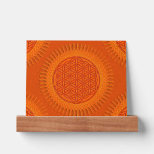 Flower Of Life - sun - seamless pattern 1 Picture Ledge