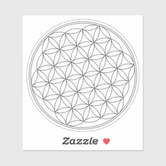 Flower of Life Symbol Sticker
