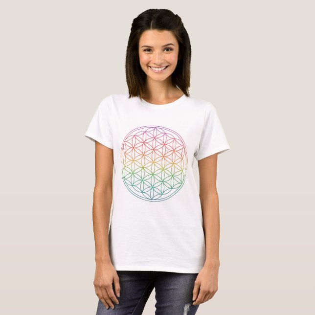 Flower of life T-Shirt (Front Full)