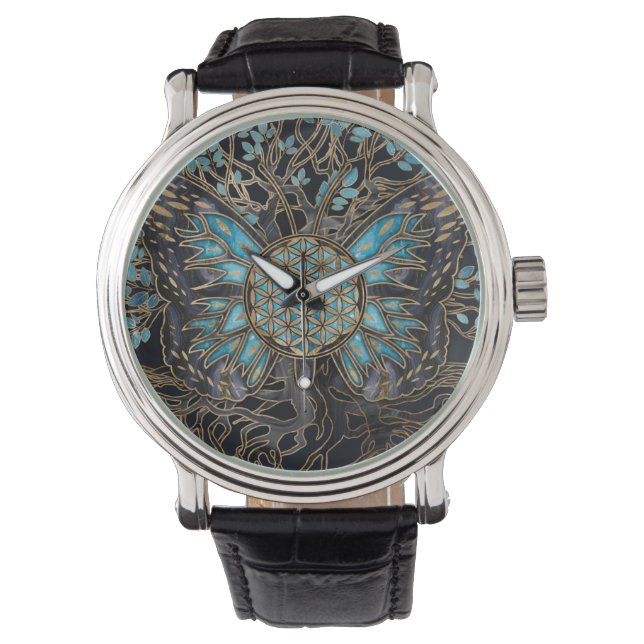 Flower of Life - Tree of life - Butterfly Watch (Front)