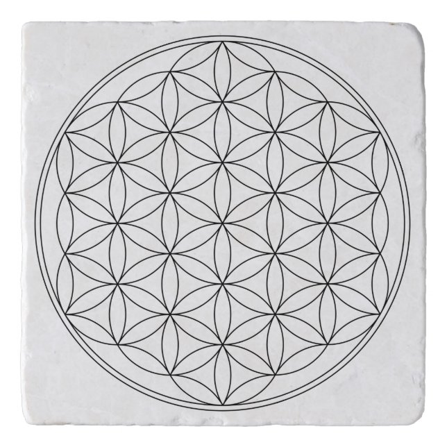 Flower of Life Trivet (Front)